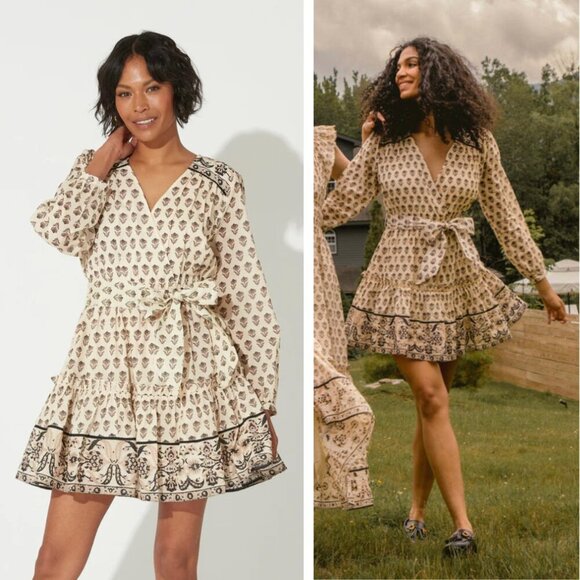 Cleobella Dresses & Skirts - NEW Cleobella Danae Mini Dress Delilah Floral Bohemian Cottagecore Festival